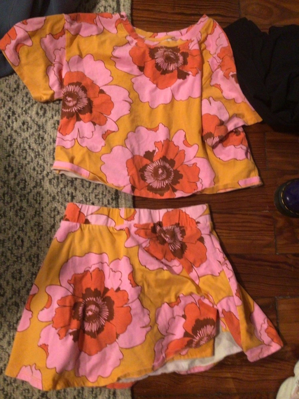 Floral two piece